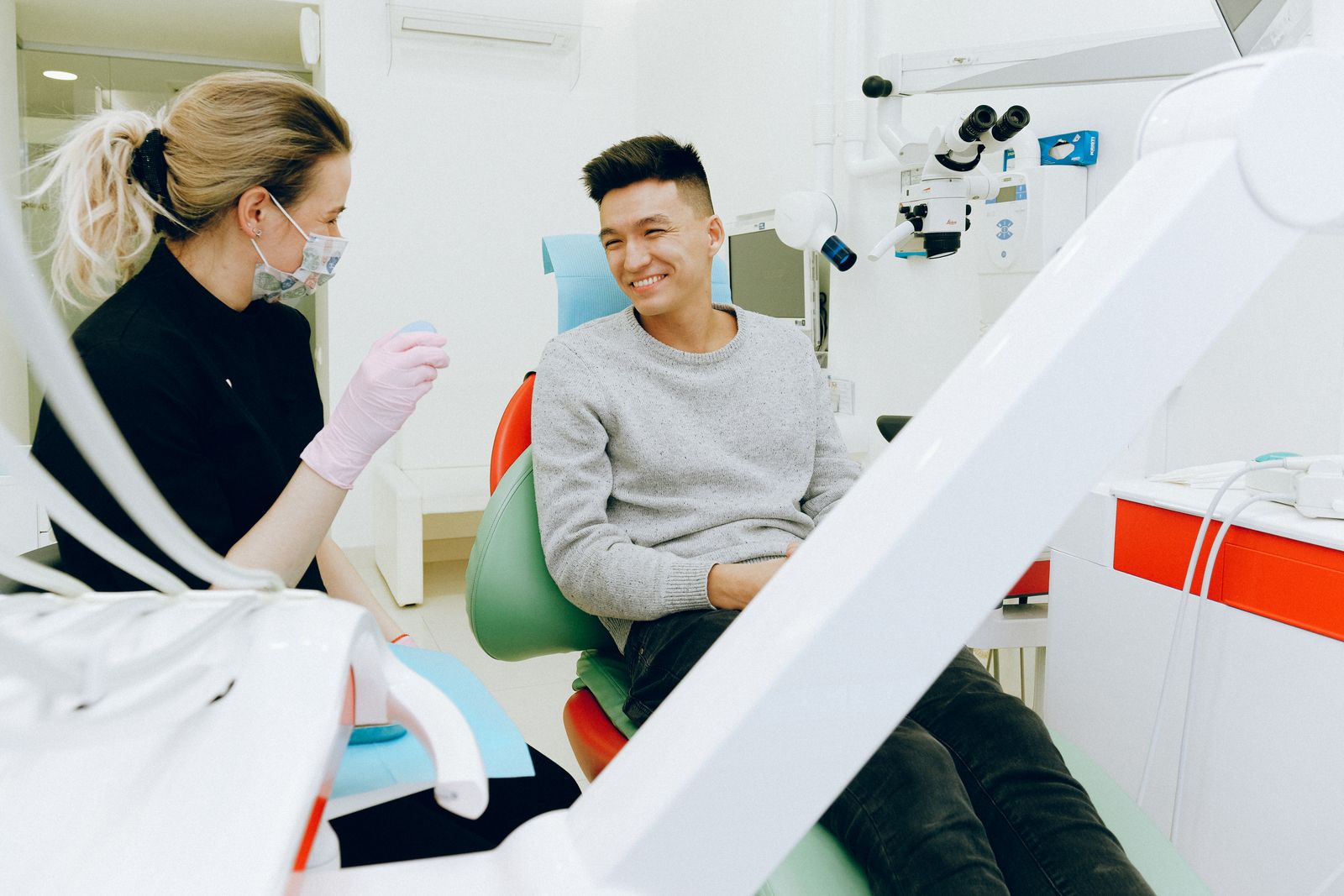Chuir an t-othar a chaill tú in áirithe le clinic eile cheana féin